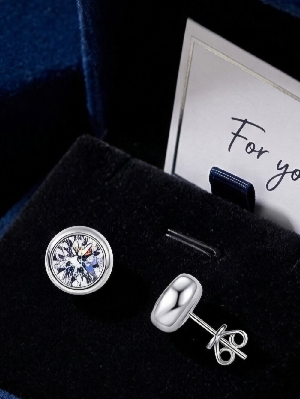 Moissanite 1 CTW Bubble Stud Earrings